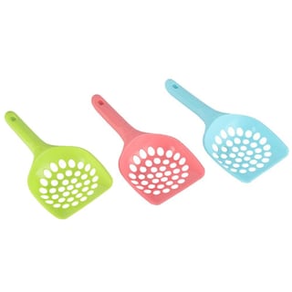 Foto 3 | Cuchara Para Arena Para Gatos Huoguo, Herramienta De Limpieza Con Orificios Redondos De Plástico - Venta Internacional.