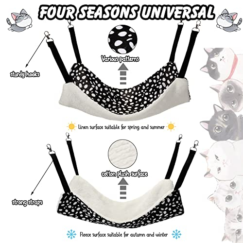Foto 4 pulgar | Hamaca Bbto De Felpa Suave Reversible Para Gatos, Perros Y Hurones - Venta Internacional.