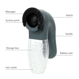Foto 2 | Aspirador De Pelo Para Mascotas, Dispositivo De Succión Eléctrico Para Masajes - Venta Internacional.