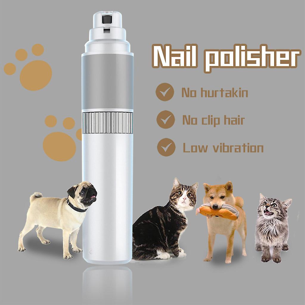Amoladora Eléctrica De Uñas Para Mascotas Huoguo Usb Recargable Stepless S - Venta Internacional.