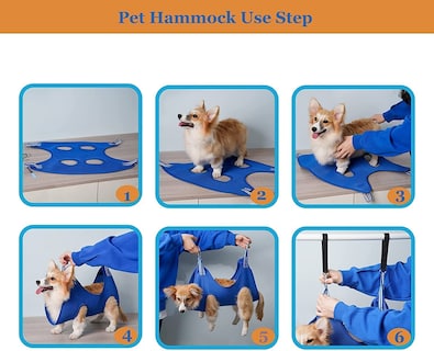 Foto 3 | Hamaca De Peluquería Canina Jieyou Para Perros Medianos De Hasta 60 Kg - Venta Internacional.