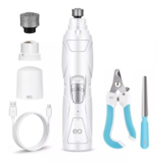 Foto 1 | Set Cortaúñas Perro Molinillo De Uñas Mascota, Luz Led Recargable Eo Safe Imports Esi-9832-1 Blanco