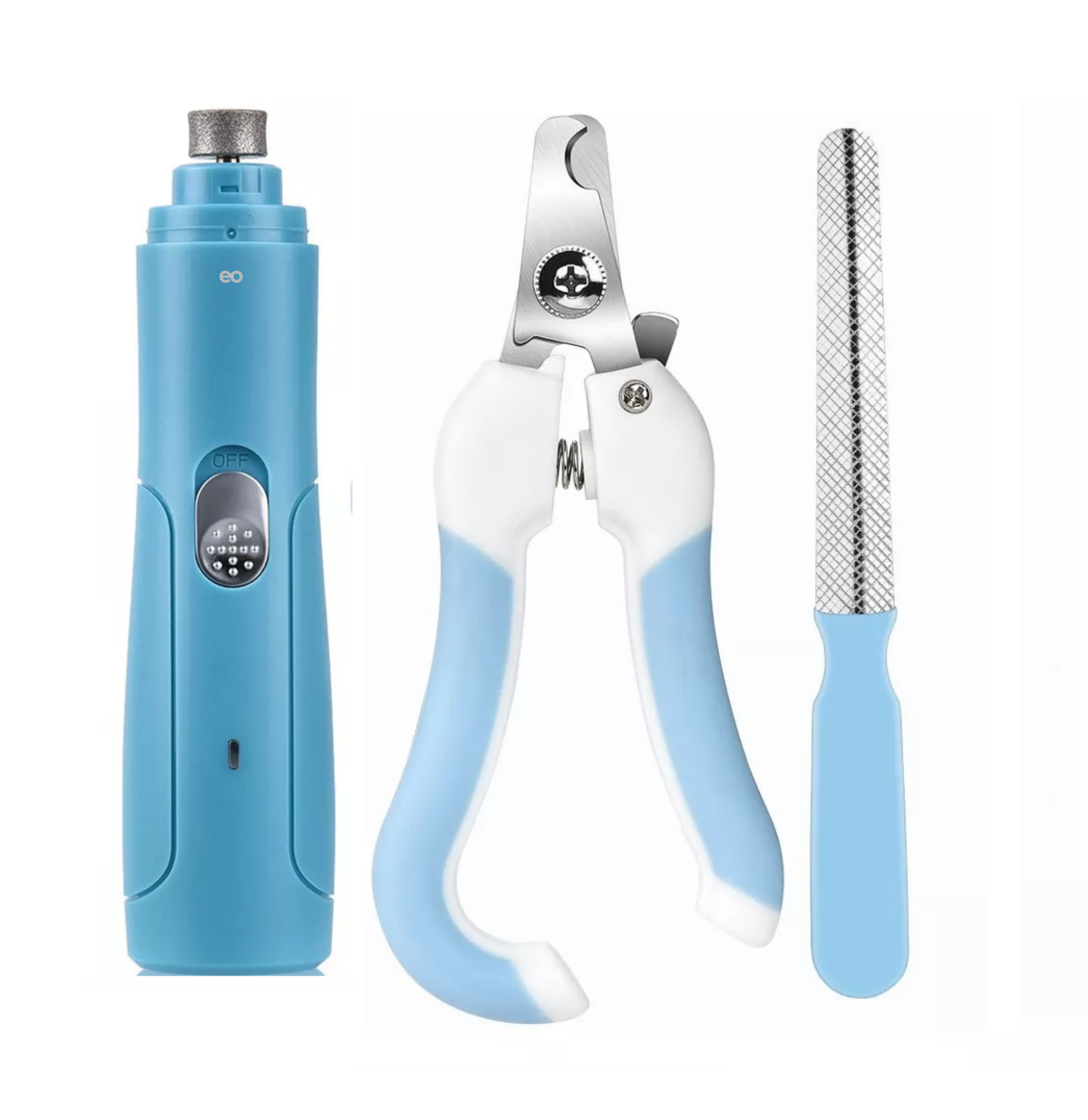 Foto 1 | Kit Cortaúñas Para Mascotas Grandes 3pzs, Eo Safe Imports Esi-12170 Azul