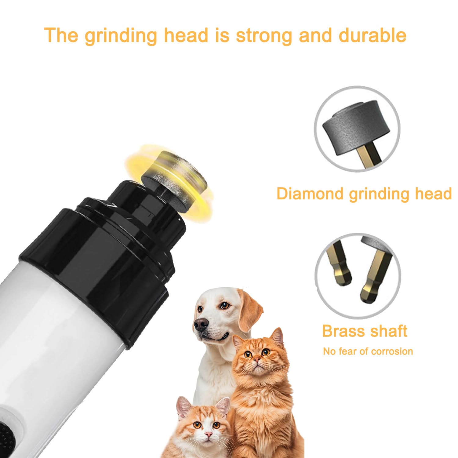 Foto 5 pulgar | Amoladora De Uñas Heusom Silent Groom Pro 2025 Para Perros Y Gatos - Venta Internacional.