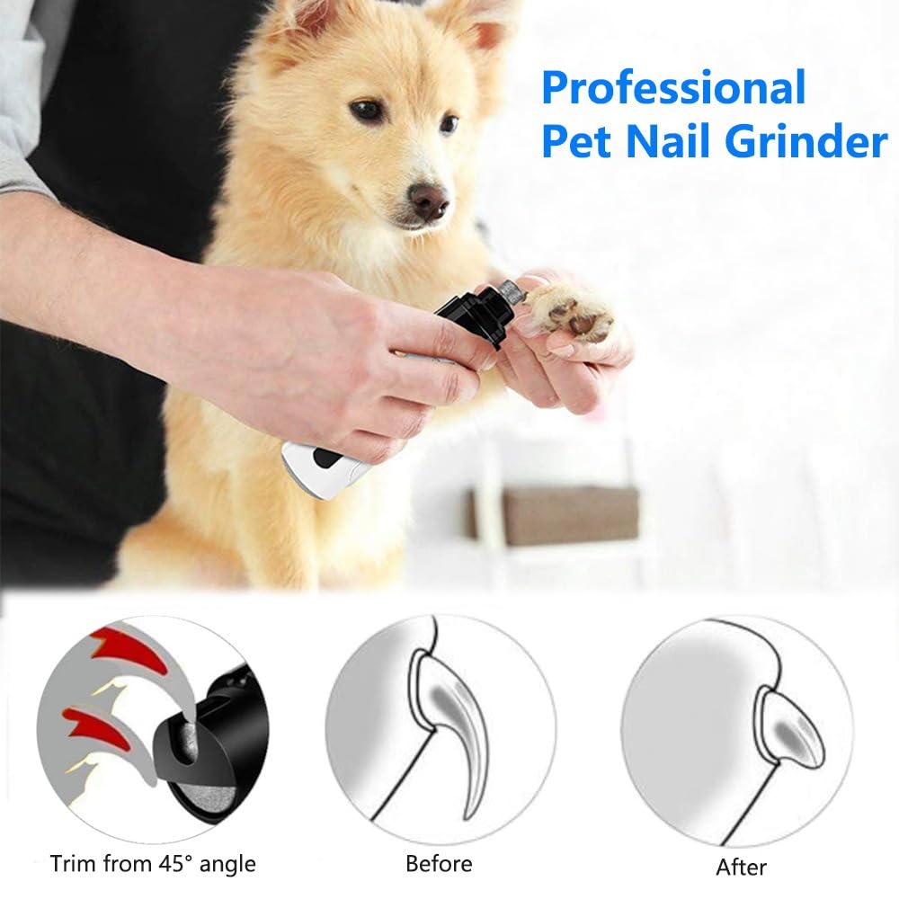 Foto 3 pulgar | Amoladora De Uñas Silent Groom Pro Heusom Recargable Por Usb Para Perros - Venta Internacional.