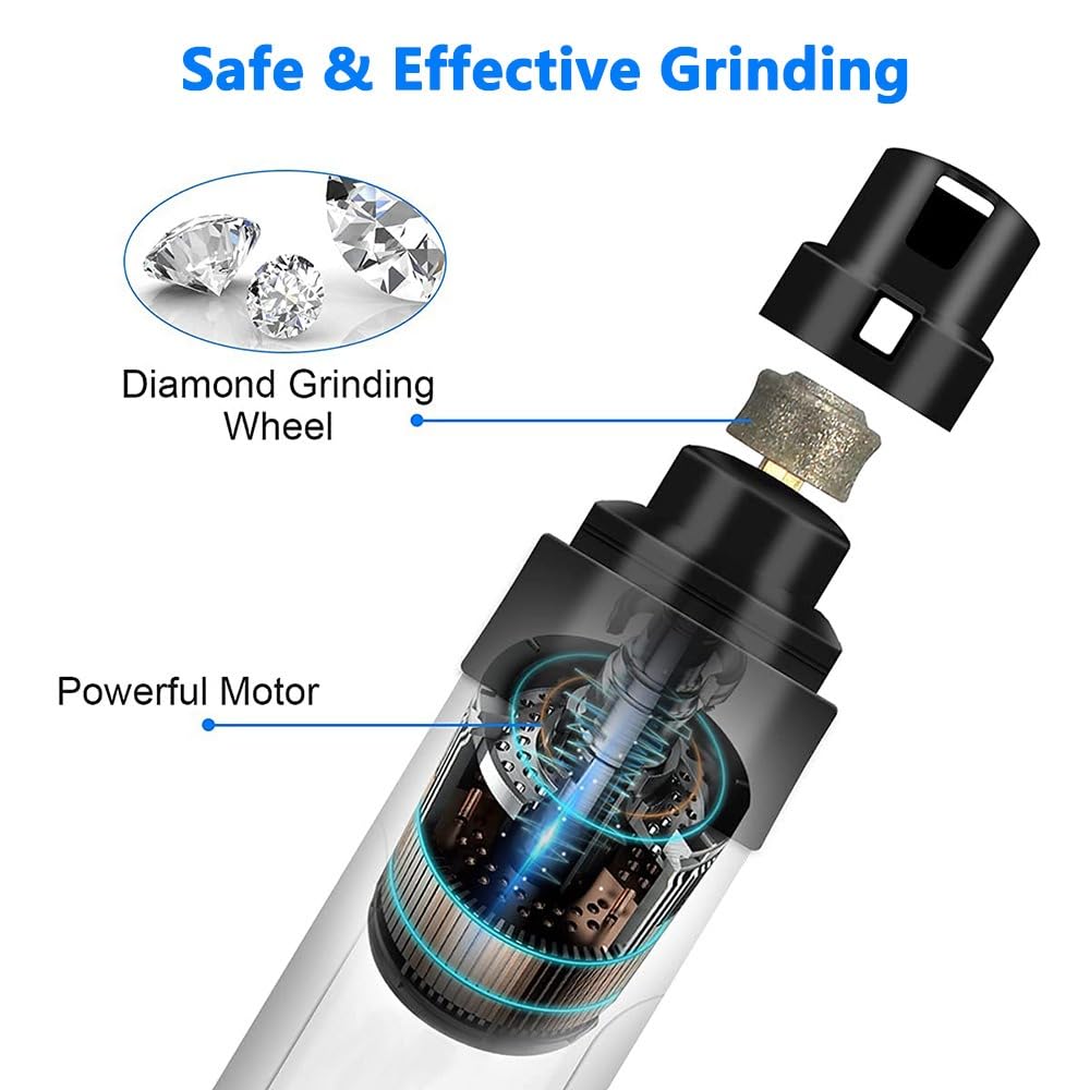 Foto 3 | Amoladora De Uñas Silent Groom Pro Heusom Recargable Por Usb Para Perros - Venta Internacional.