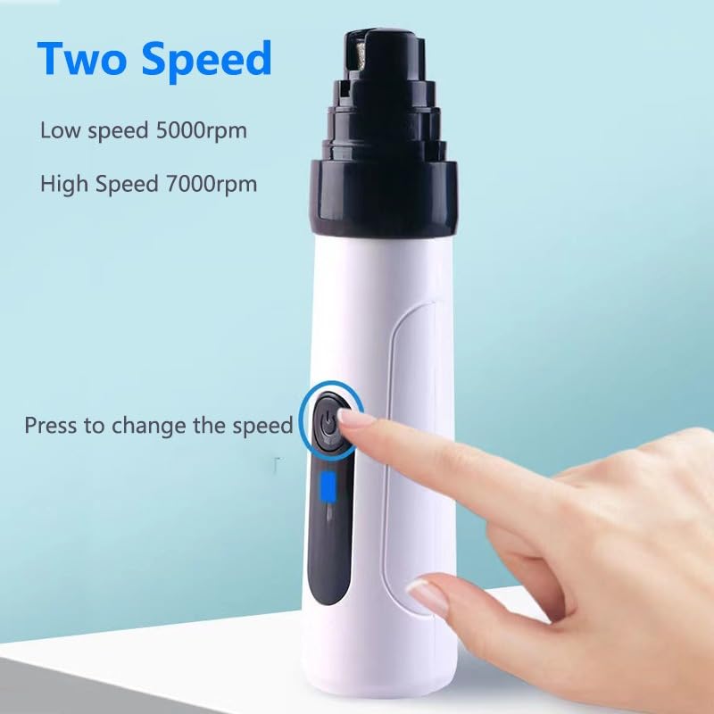 Foto 6 pulgar | Amoladora De Uñas Silent Groom Pro Heusom Recargable Por Usb Para Perros - Venta Internacional.