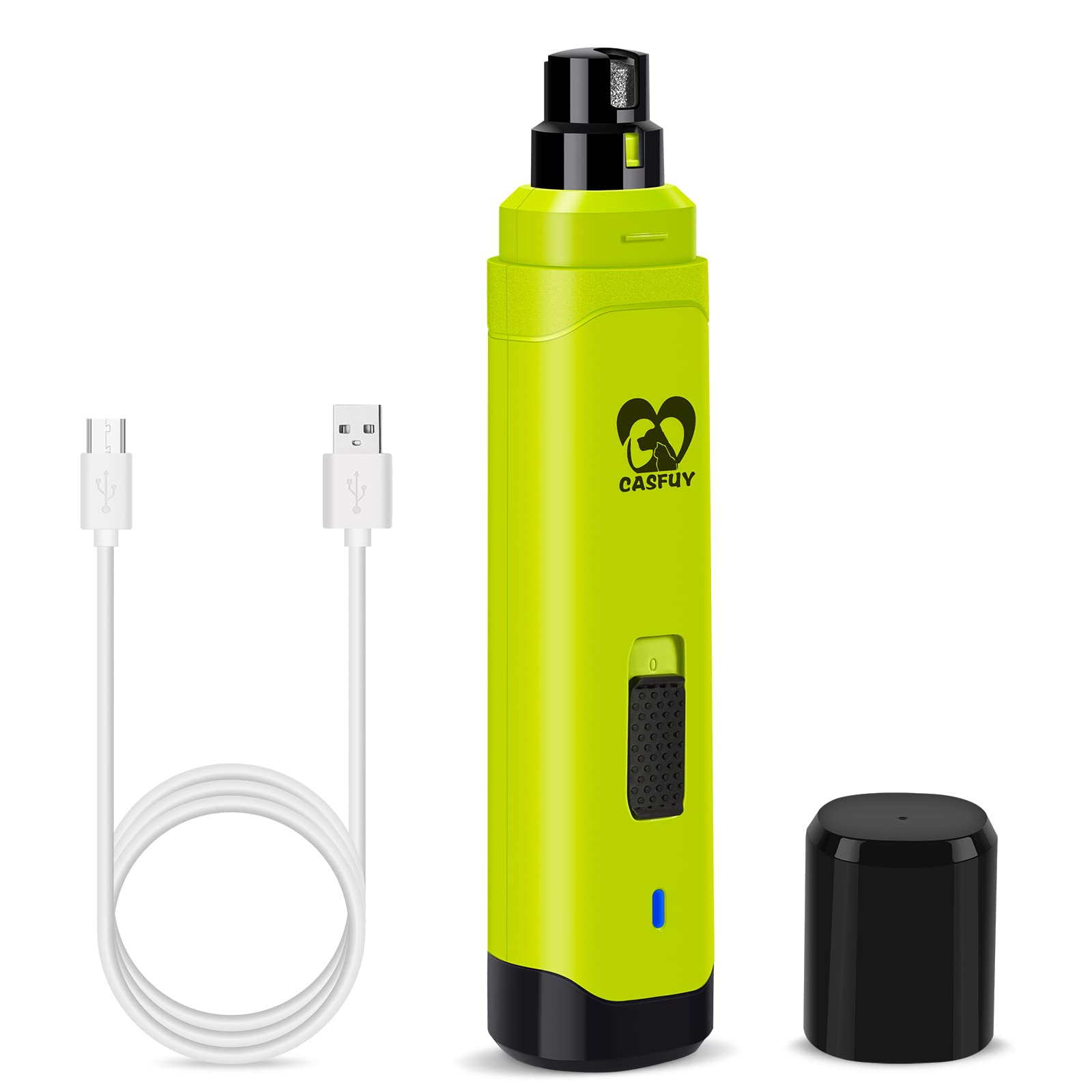 Foto 1 | Molinillo De Uñas Para Perros Casfuy Upgraded Professional De 2 Velocidades, Color Verde - Venta Internacional.