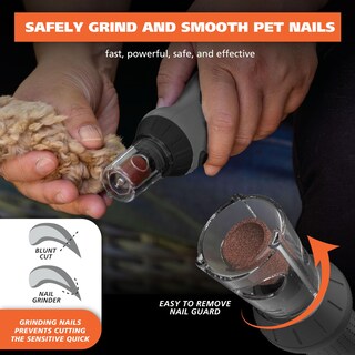 Foto 2 | Molinillo De Uñas Para Perros Wahl Grind & Smooth, Batería De 2 Velocidades - Venta Internacional.