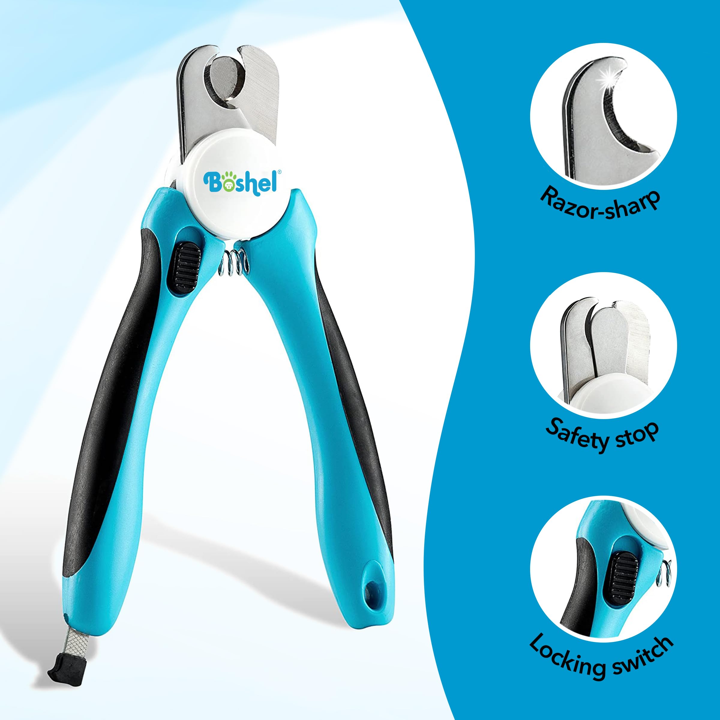 Foto 4 pulgar | Cortauñas Boshel Para Perros Grandes Con Sensor Rápido - Venta Internacional.