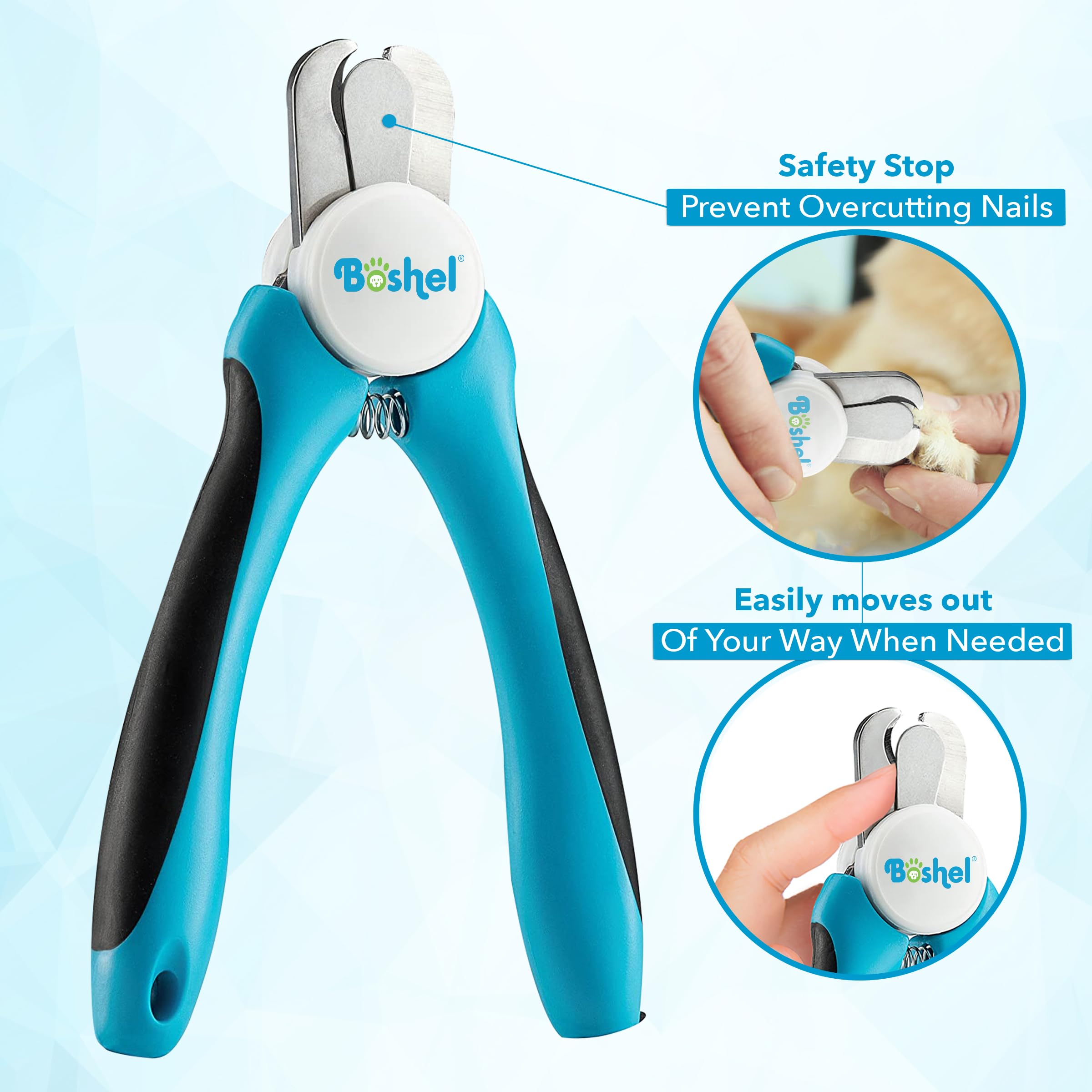 Foto 7 pulgar | Cortauñas Boshel Para Perros Grandes Con Sensor Rápido - Venta Internacional.