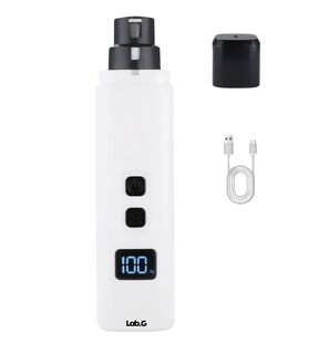 Foto 1 | Lima Corta Uñas Lab.g Eléctrico Mascotas Negro Blanco
