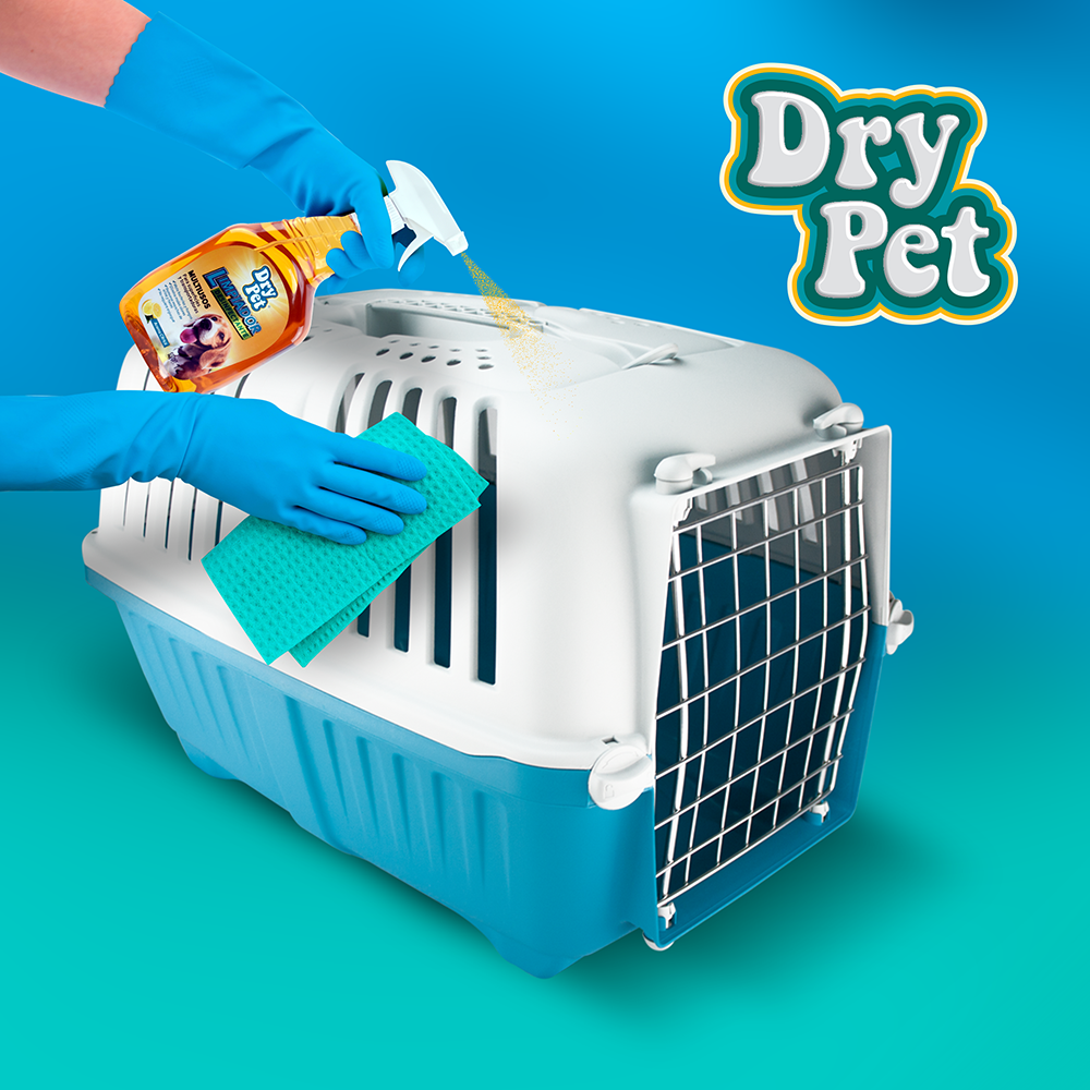 Foto 4 | Limpiador Desinfectante Multiusos Dry Pet FL3796 para Superficies y Transportadoras 1 L