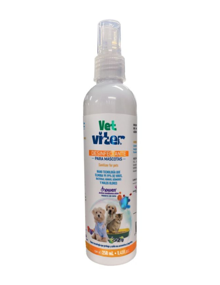 Foto 2 pulgar | Desinfectante para Mascotas Vet-viter 250 ml