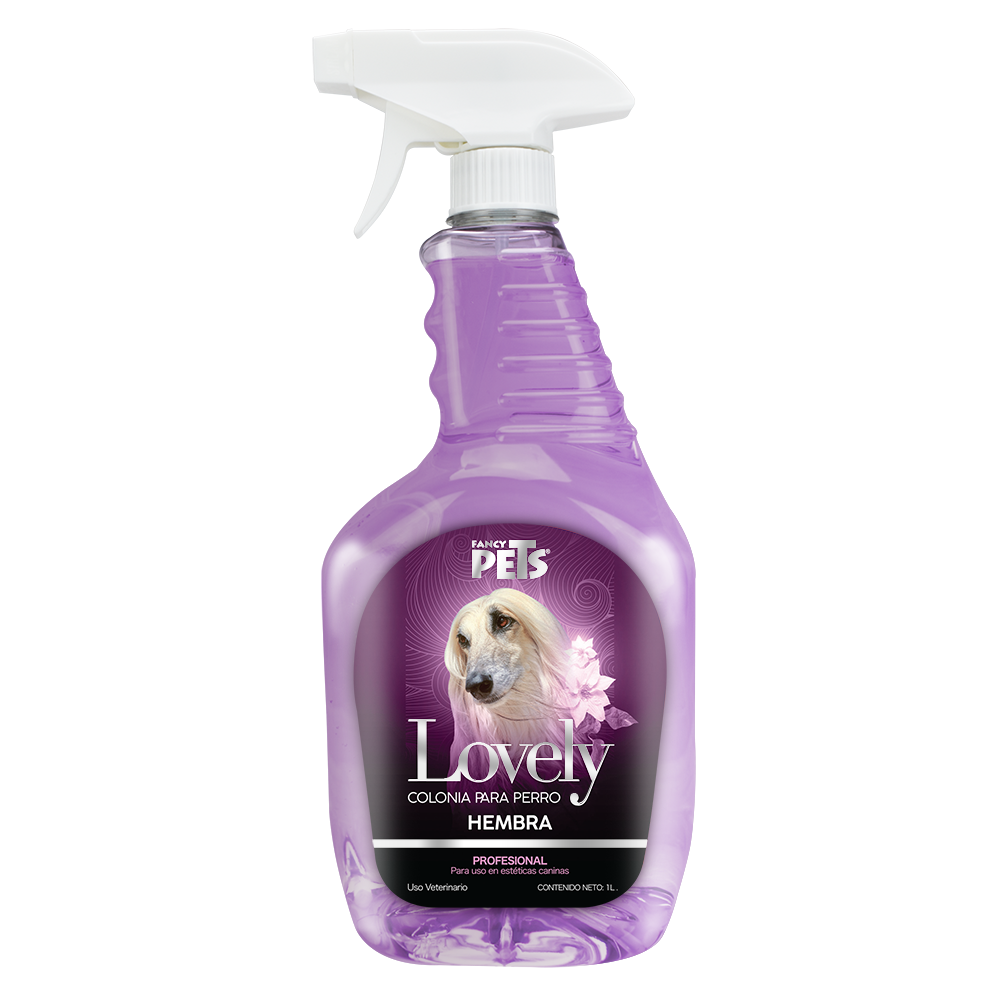 Lovely Colonia de Uso Profesional Fancy Pets FL3778 para Perro Contiene 1 Litro