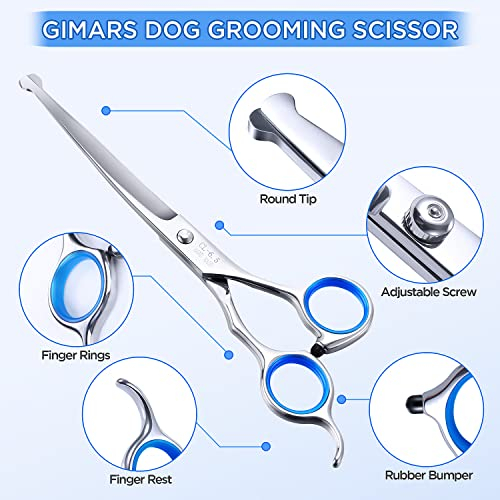 Foto 3 pulgar | Kit De Tijeras De Peluquería Canina Gimars Professional 4cr Stainless  - Venta Internacional.