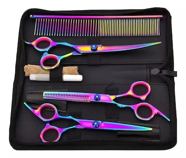 Foto 5 | Juego De Tijeras De Aseo Para Perros, Kit De Aseo Para Mascotas, Acero Inoxidable - Venta Internacional.