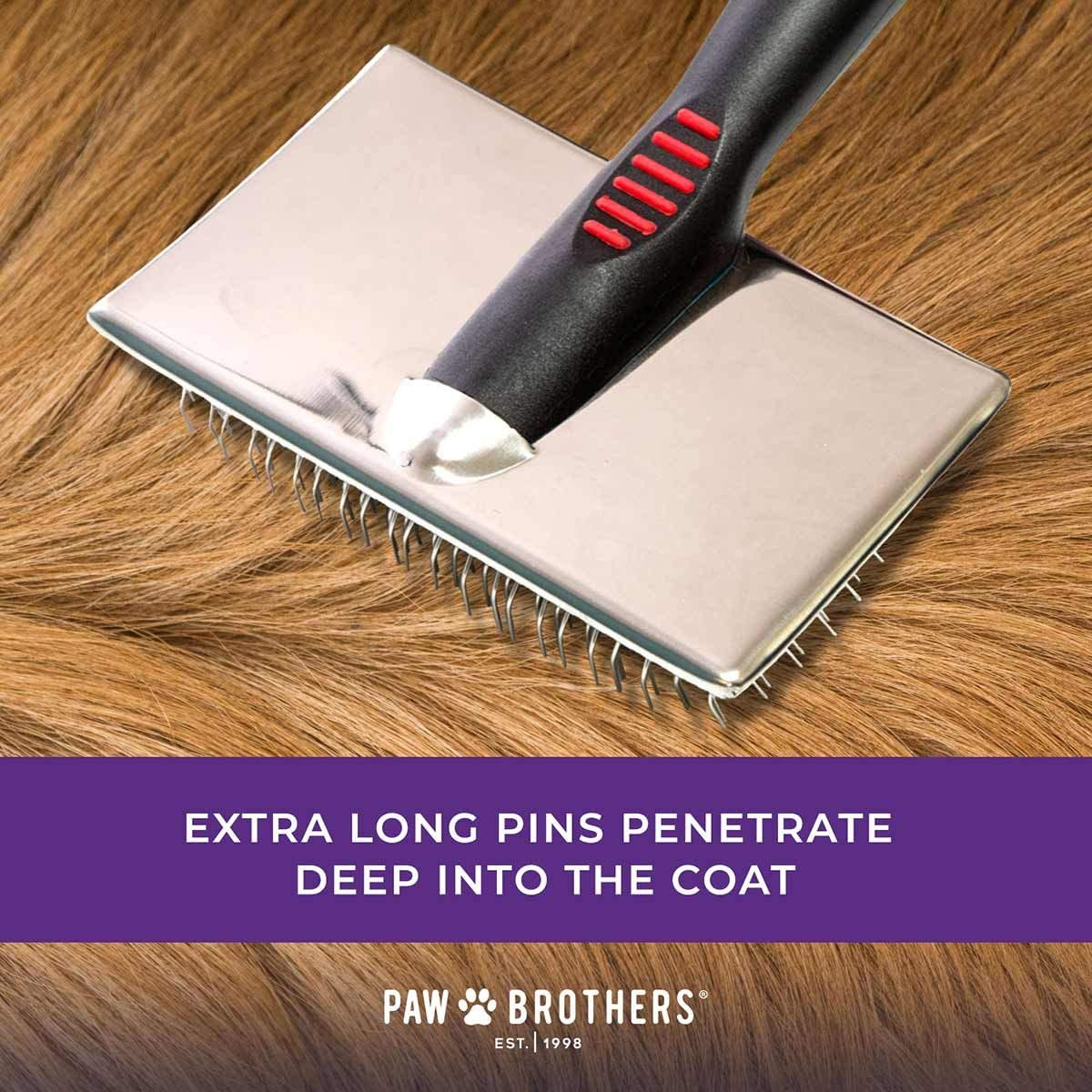 Foto 5 pulgar | Brosh Jieyou Paw Brothers Flat Slicker - Alfiler Extralargo Para Perro - Venta Internacional.