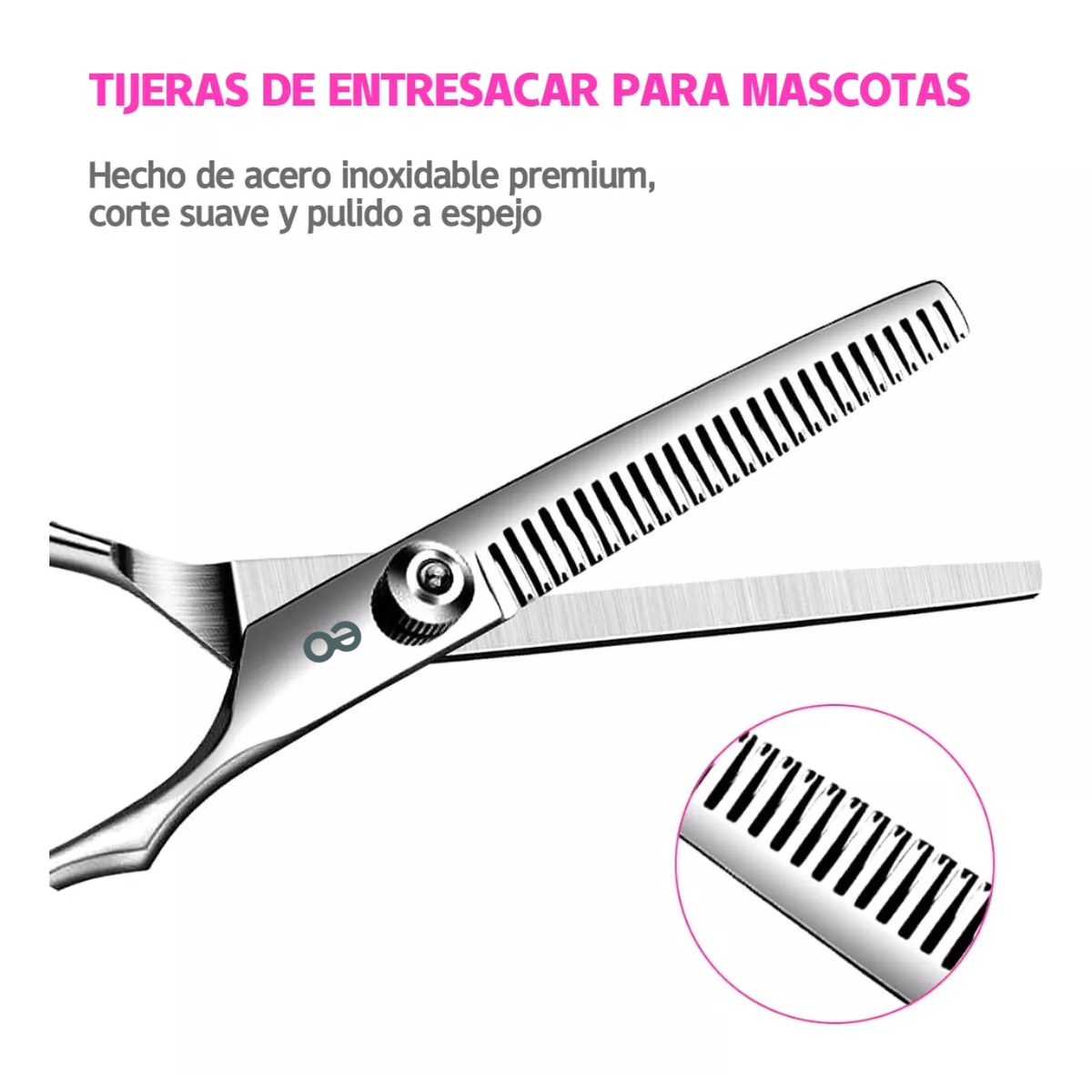Foto 4 pulgar | Kit De Tijeras D/perro 5 Pzs. Eo Safe Imports Esi-9836-1 Plata