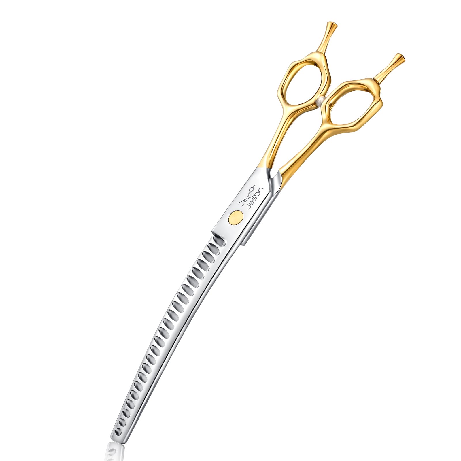 Foto 2 pulgar | Chunker Scissors Jason, 20 Cm, Curvos, 23 Dientes, Para Peluquería Canina - Venta Internacional.