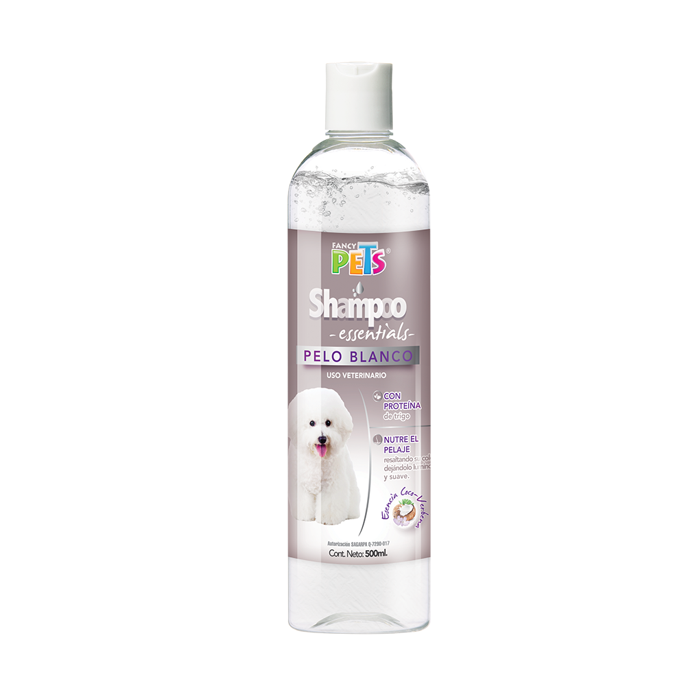 Foto 2 pulgar | Shampoo Fancy Pets Essentials para Pelo Blanco de Perro con 500 ML