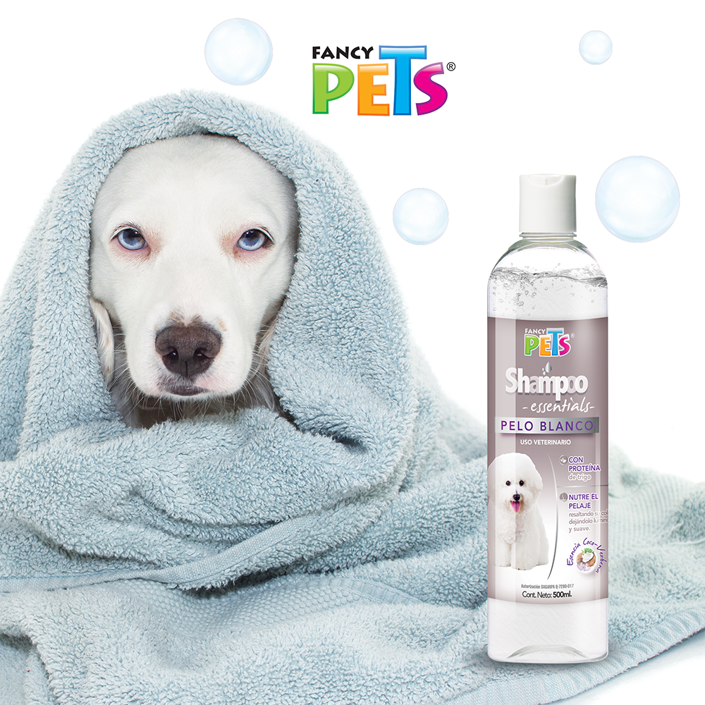 Foto 3 pulgar | Shampoo Fancy Pets Essentials para Pelo Blanco de Perro con 500 ML