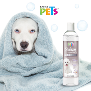 Foto 2 | Shampoo Fancy Pets Essentials para Pelo Blanco de Perro con 500 ML