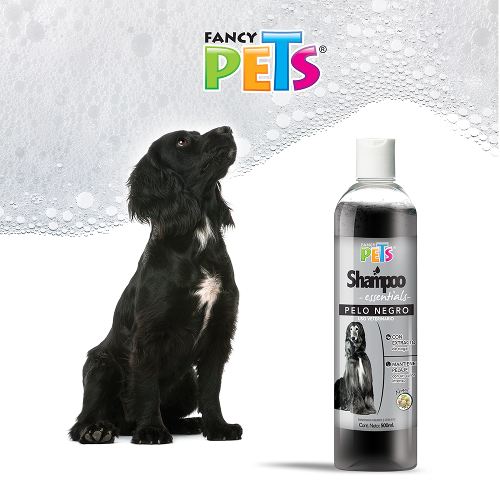 Foto 3 pulgar | Shampoo Essentials Fancy Pets con 500 Mililitros para Pelo Negro de Perro