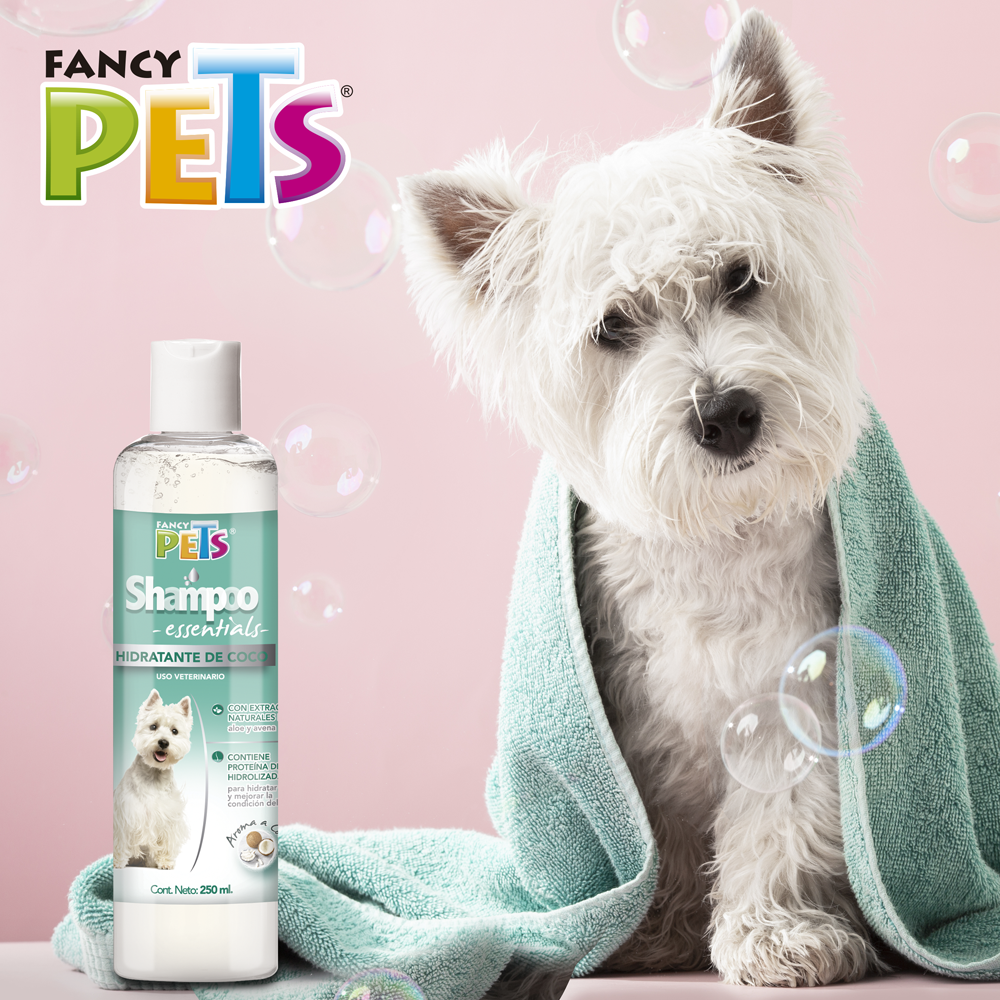 Foto 4 pulgar | Shampoo Essentials Fancy Pets Hidratante con 250 Mililitros de Coco para Perro