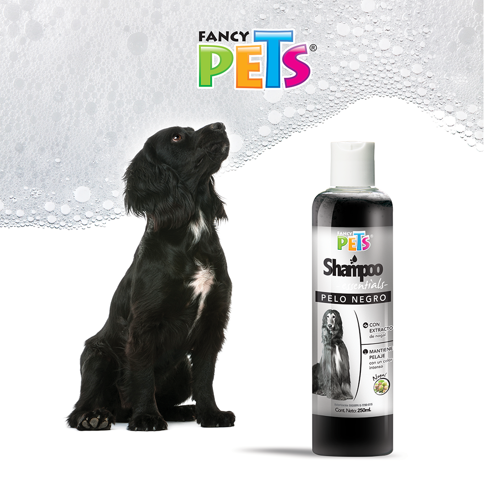 Foto 3 pulgar | Shampoo Essentials Fancy Pets con 250 Mililitros para Perro con Pelo Negro