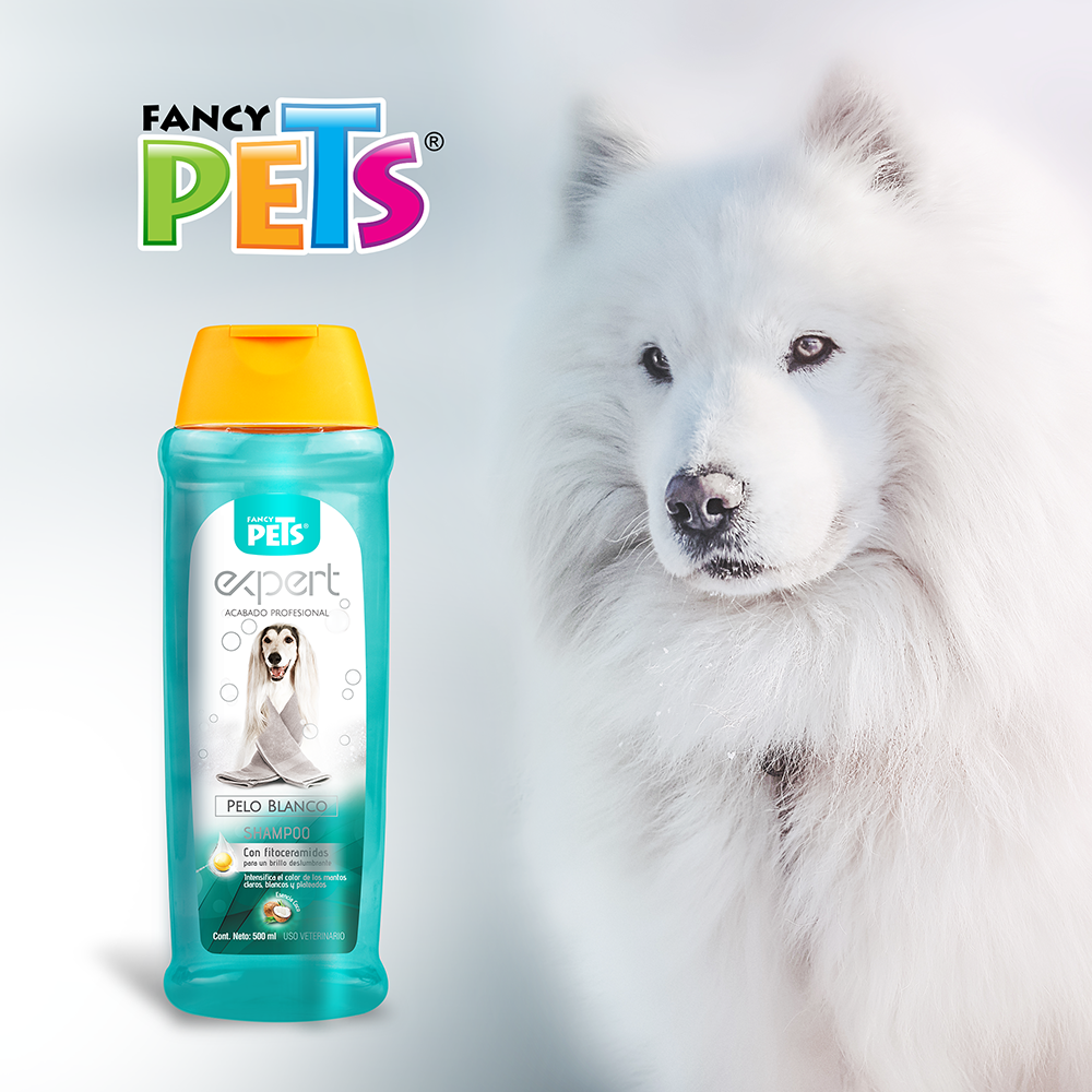 Foto 4 pulgar | Shampoo Expert Fancy Pets con 500 Mililitros para Perro con Pelo Blanco