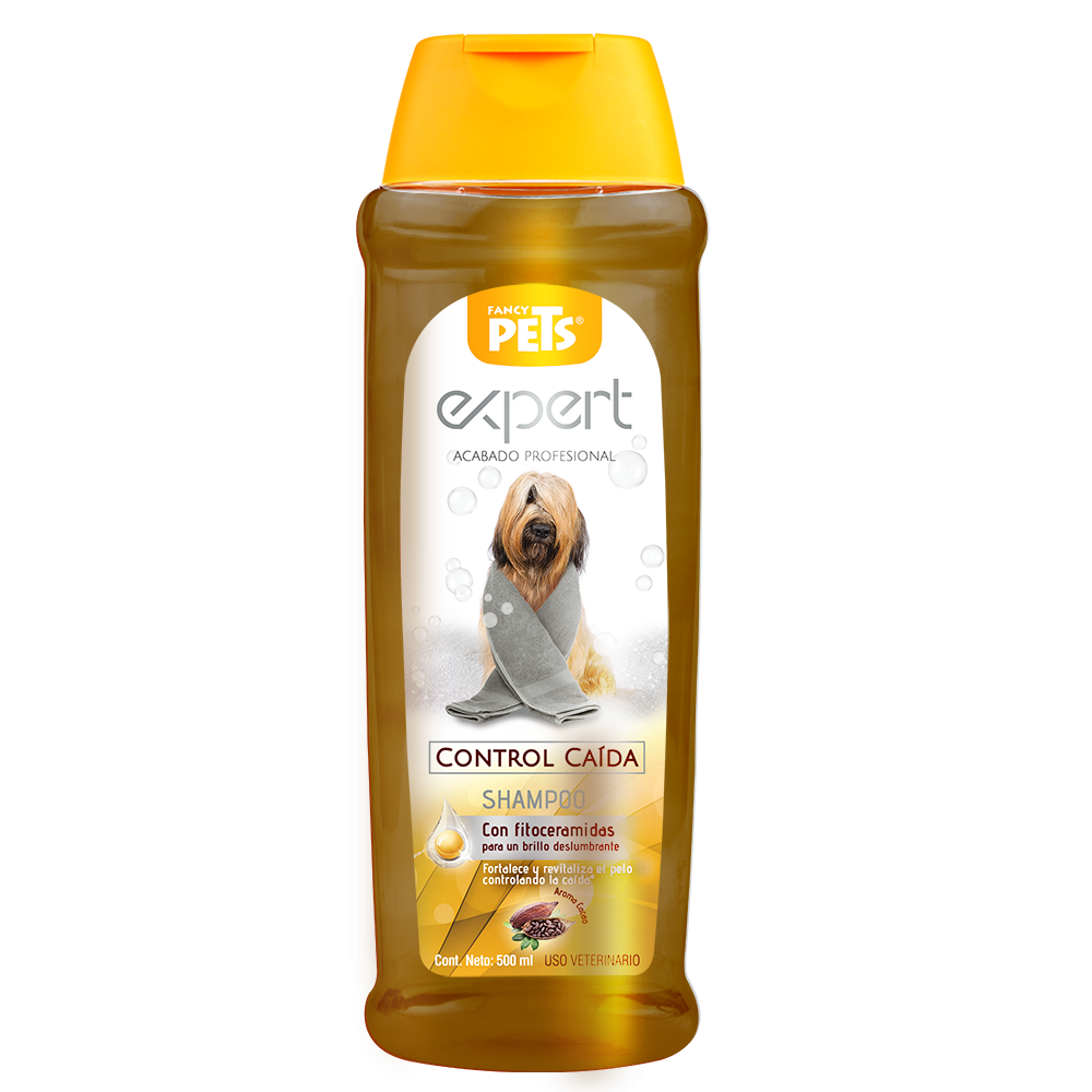 Shampoo Expert  Fancy Pets para Perro Control Caída con 500 Mililitros