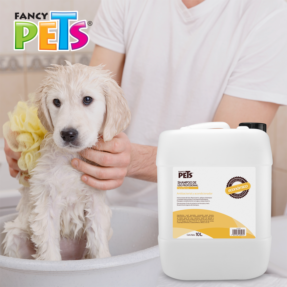 Foto 3 pulgar | Sampoo Antibacterial Fancy Pets Uso Profesional Estética para Perro con 10 Litros