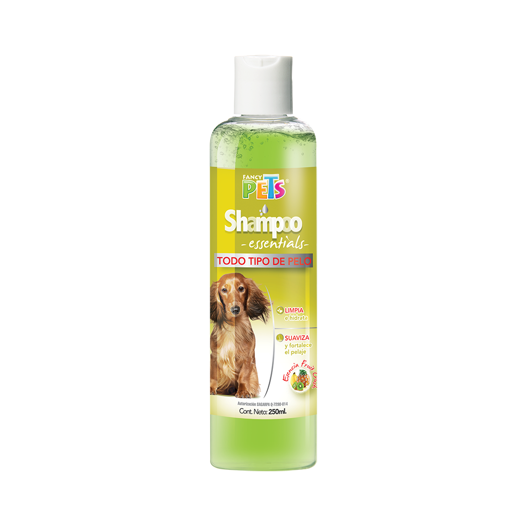 Shampoo Fancy Pets Essentials para Mascota 250 ml