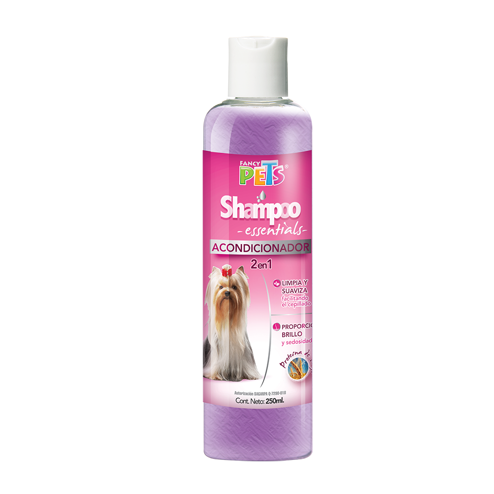 Foto 2 pulgar | Shampoo con Acondicionador Fancy Pets Essentials para Perro 250 ml