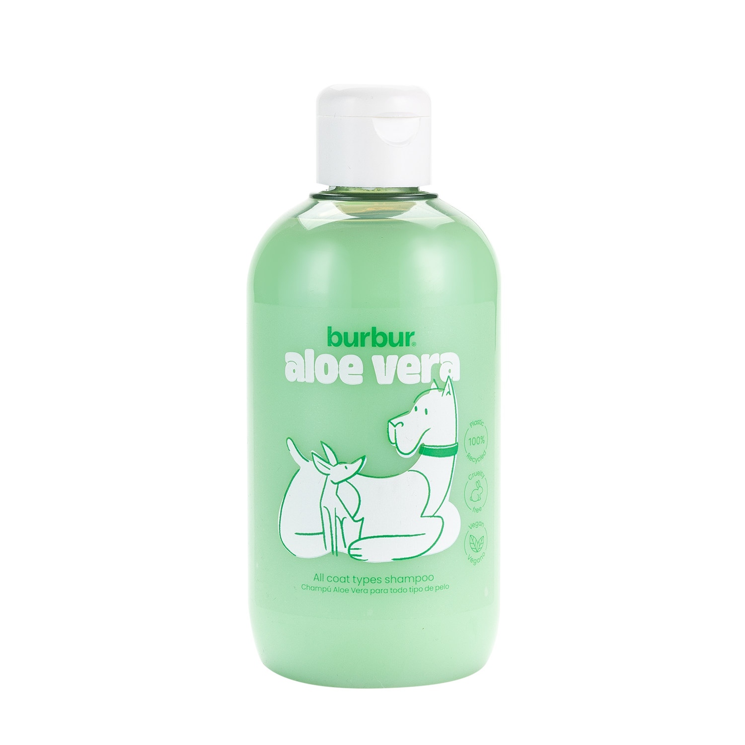 Shampoo Burbur Aloe Vera Para Perros Y Gatos