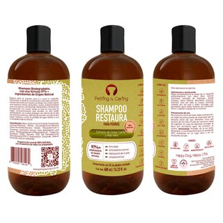 Foto 2 | Shampoo Restaura para Mascotas Petting Is Caring de 480 ml