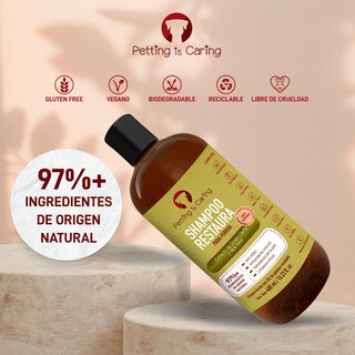Foto 3 | Shampoo Restaura para Mascotas Petting Is Caring de 480 ml