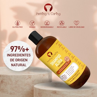 Foto 3 | Shampoo Alivia para Mascotas Petting Is Caring 480 ml