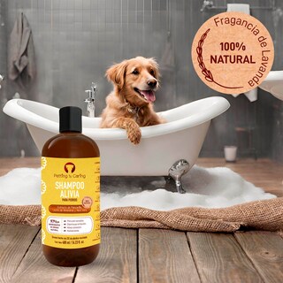 Foto 5 | Shampoo Alivia para Mascotas Petting Is Caring 480 ml