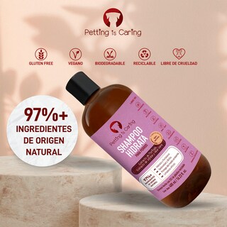 Foto 3 | Shampoo Hidrata para Mascotas Petting Is Caring 480 ml