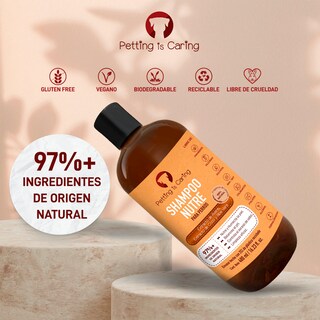Foto 3 | Shampoo Nutre para Mascotas Petting Is Caring 480 ml