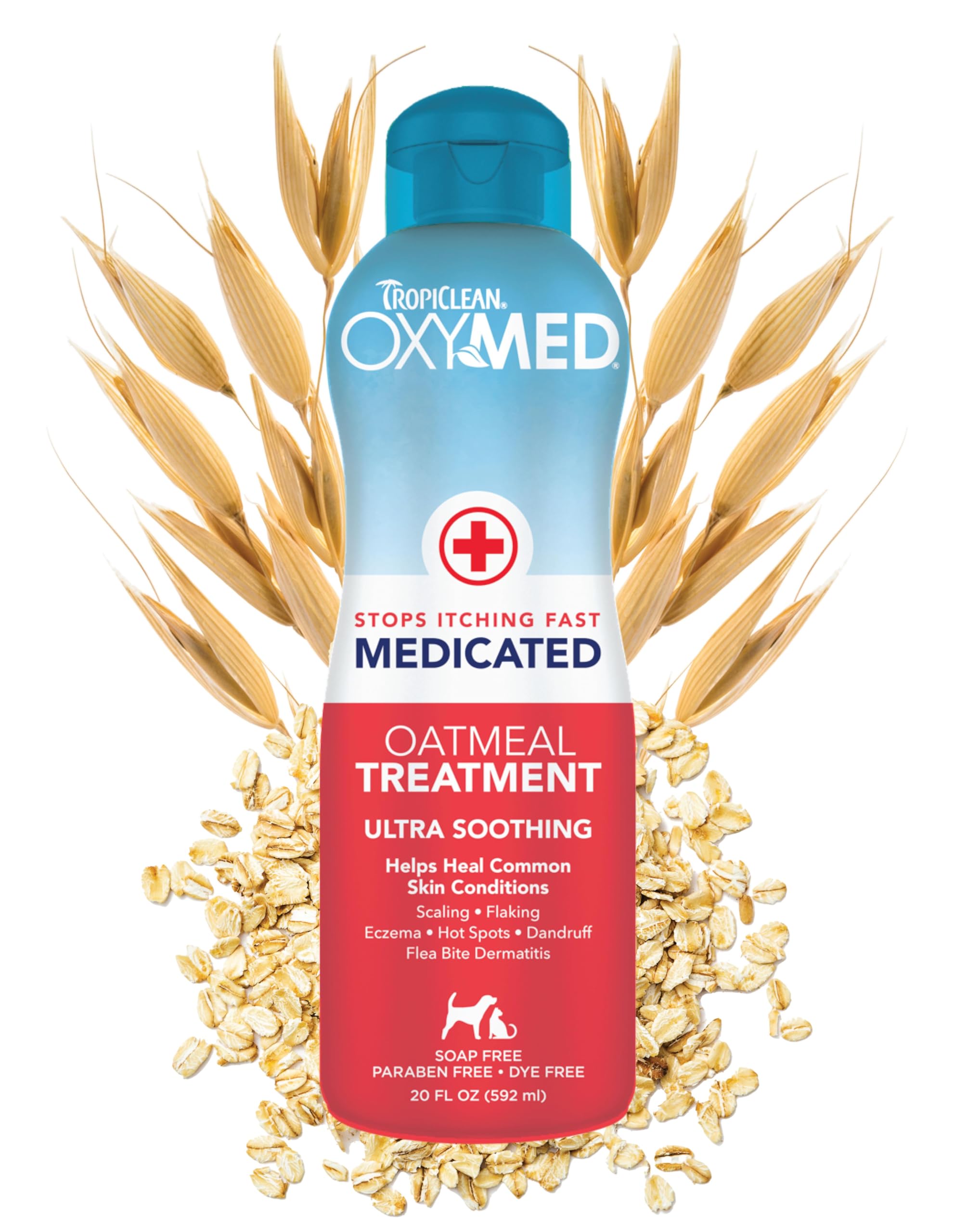 Acondicionador Tropiclean Oxymed Medication Para Piel Con Picazón, 600 Ml - Venta Internacional.