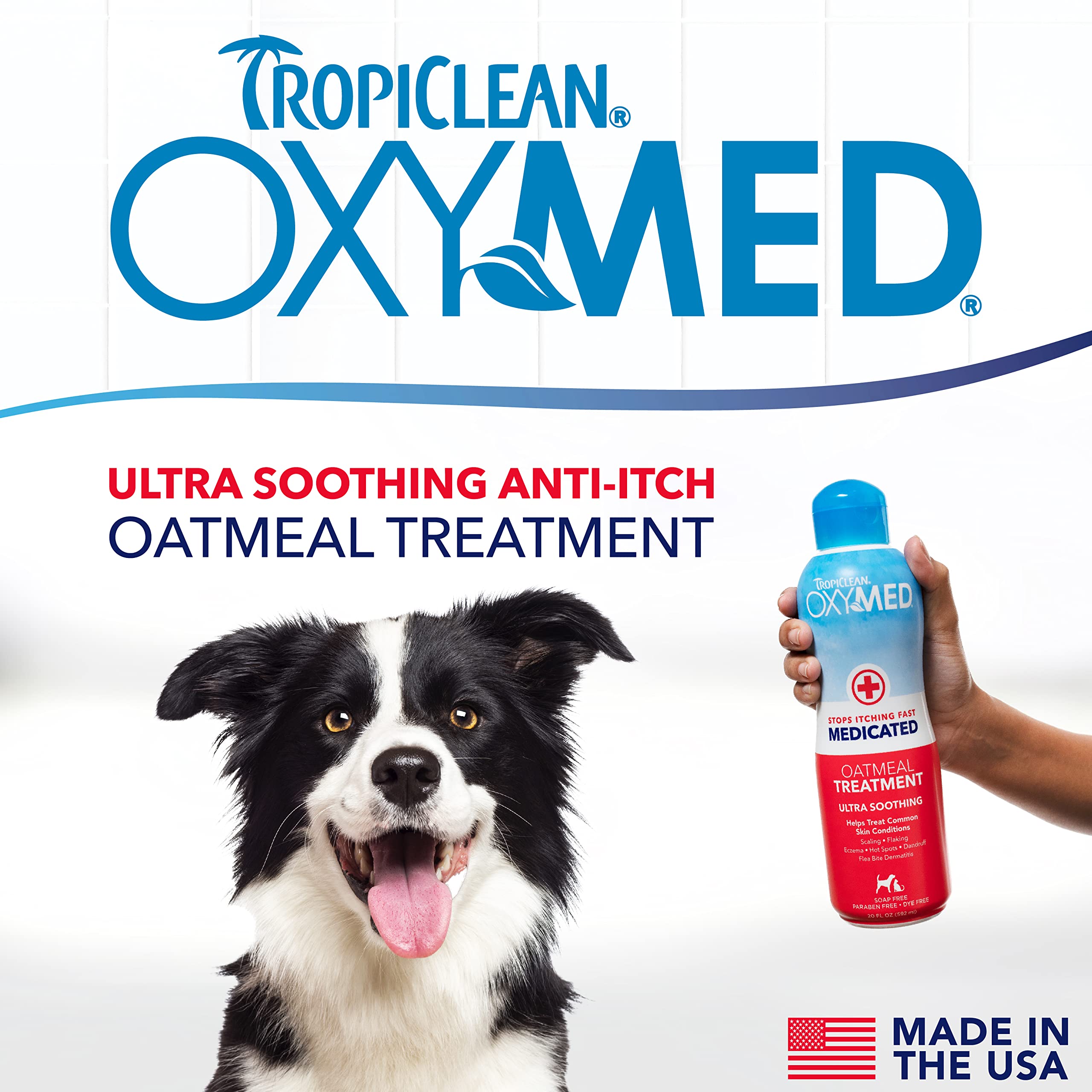 Foto 2 | Acondicionador Tropiclean Oxymed Medication Para Piel Con Picazón, 600 Ml - Venta Internacional.