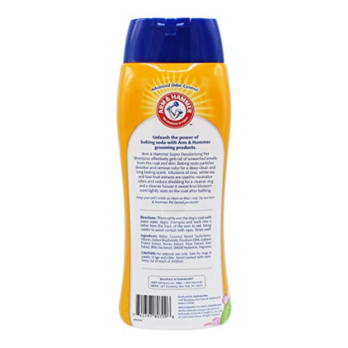 Foto 4 pulgar | Shampoo Arm & Hammer Super Desodorizante Para Perros, 600 Ml, Paquete De 6 - Venta Internacional.