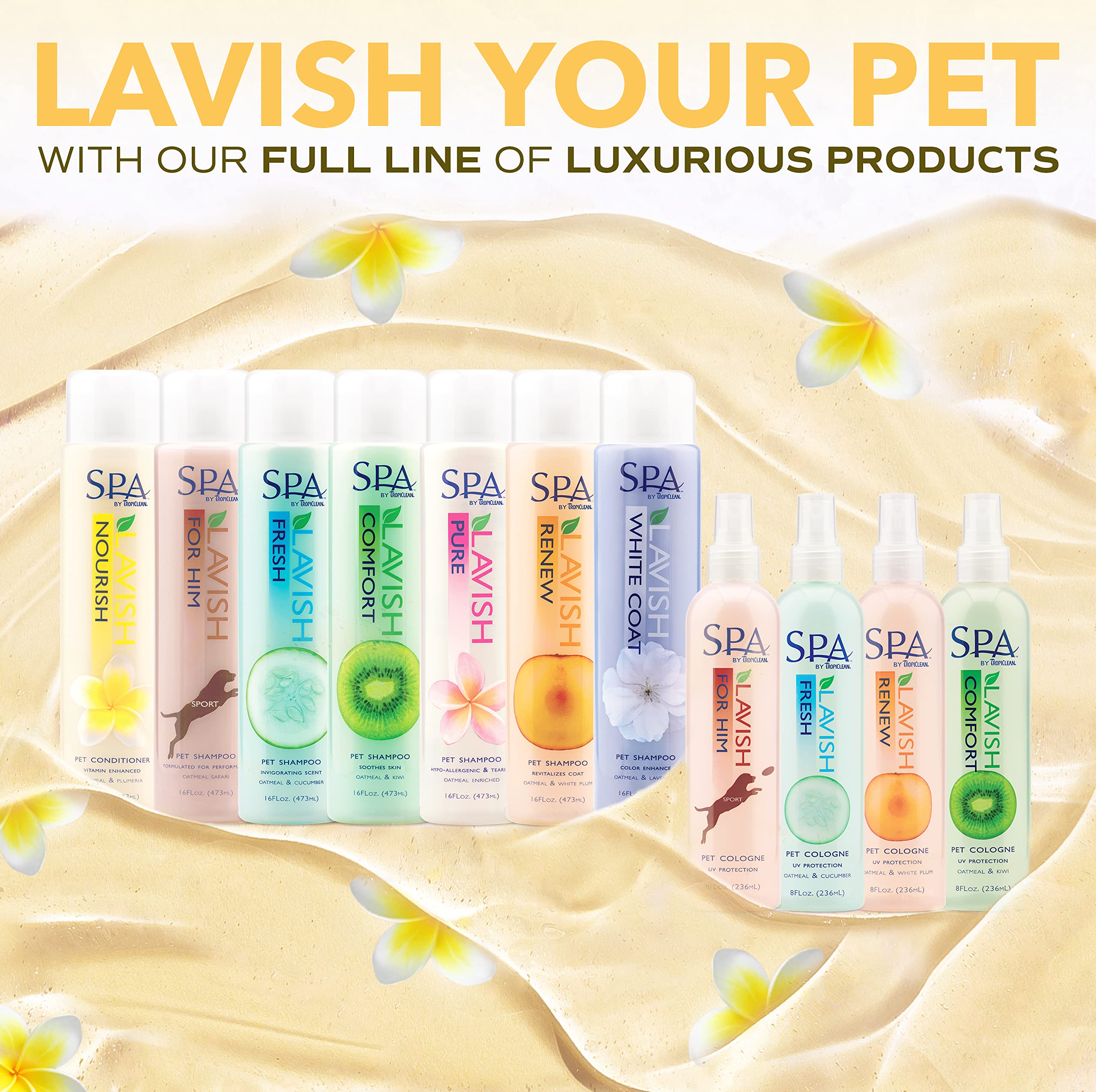 Foto 8 pulgar | Acondicionador Para Perros Tropiclean Spa Lavish Nourishing 473 Ml - Venta Internacional.