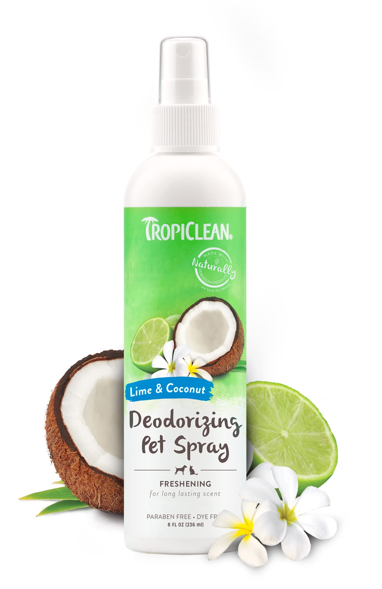 Foto 2 pulgar | Perfume En Spray Tropiclean Lime & Coconut Para Perros 240 Ml - Venta Internacional.