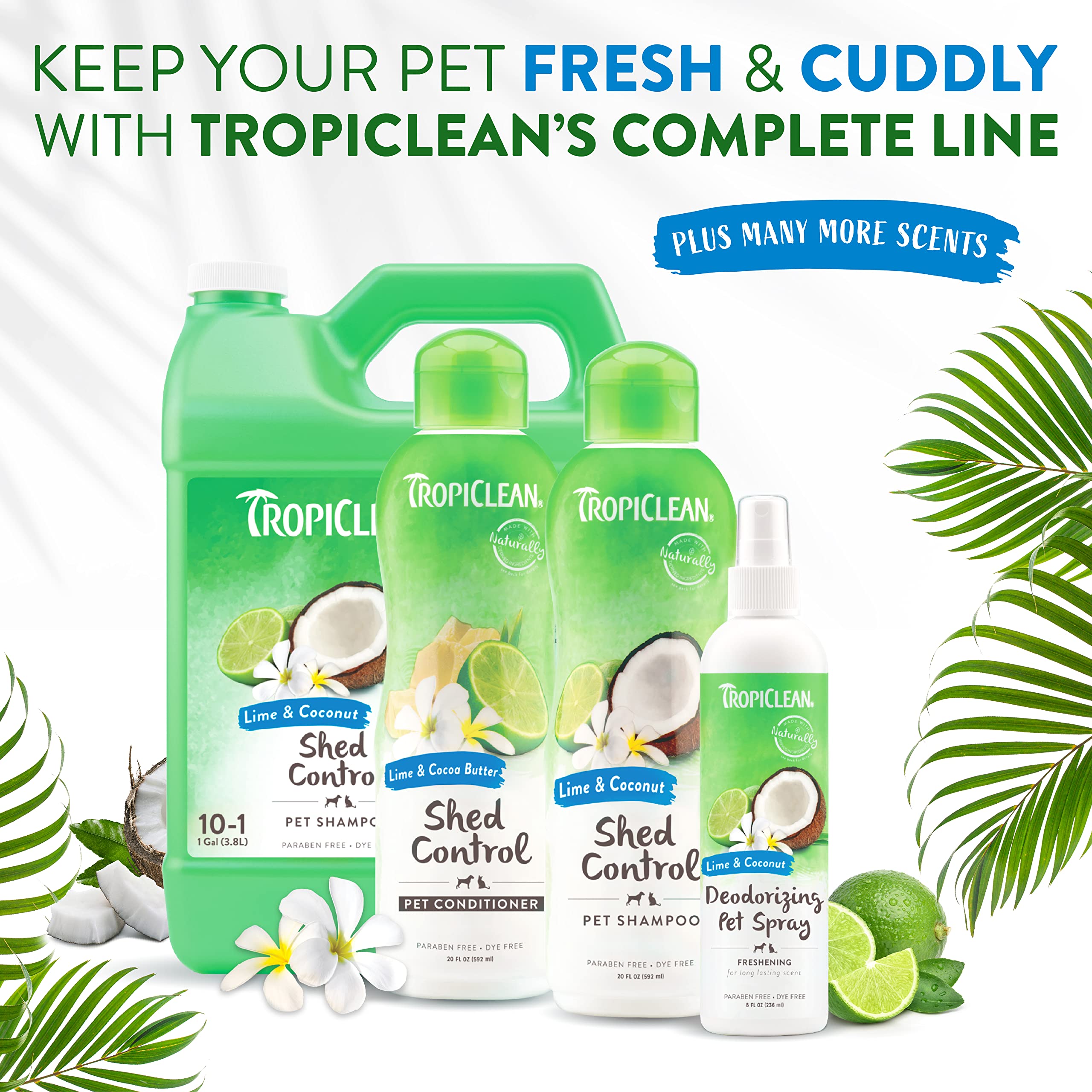 Foto 8 pulgar | Perfume En Spray Tropiclean Lime & Coconut Para Perros 240 Ml - Venta Internacional.