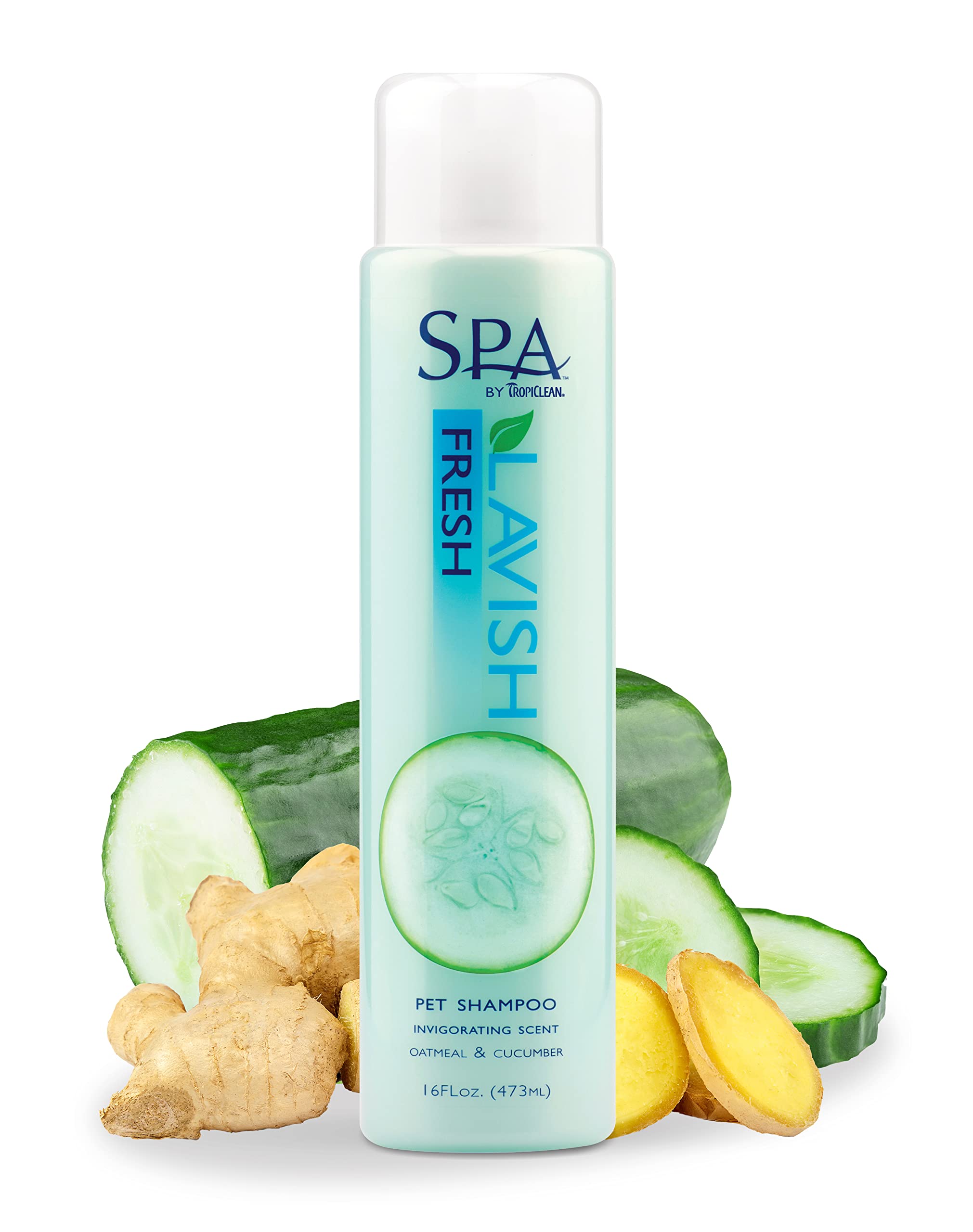 Champú Para Perros Tropiclean Spa Lavish Fresh Scent 473 Ml - Venta Internacional.