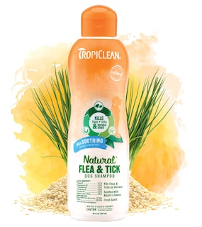 Foto 1 | Champú Para Perros Tropiclean Soothing Natural Pulgas/tick 600 Ml Usa - Venta Internacional.